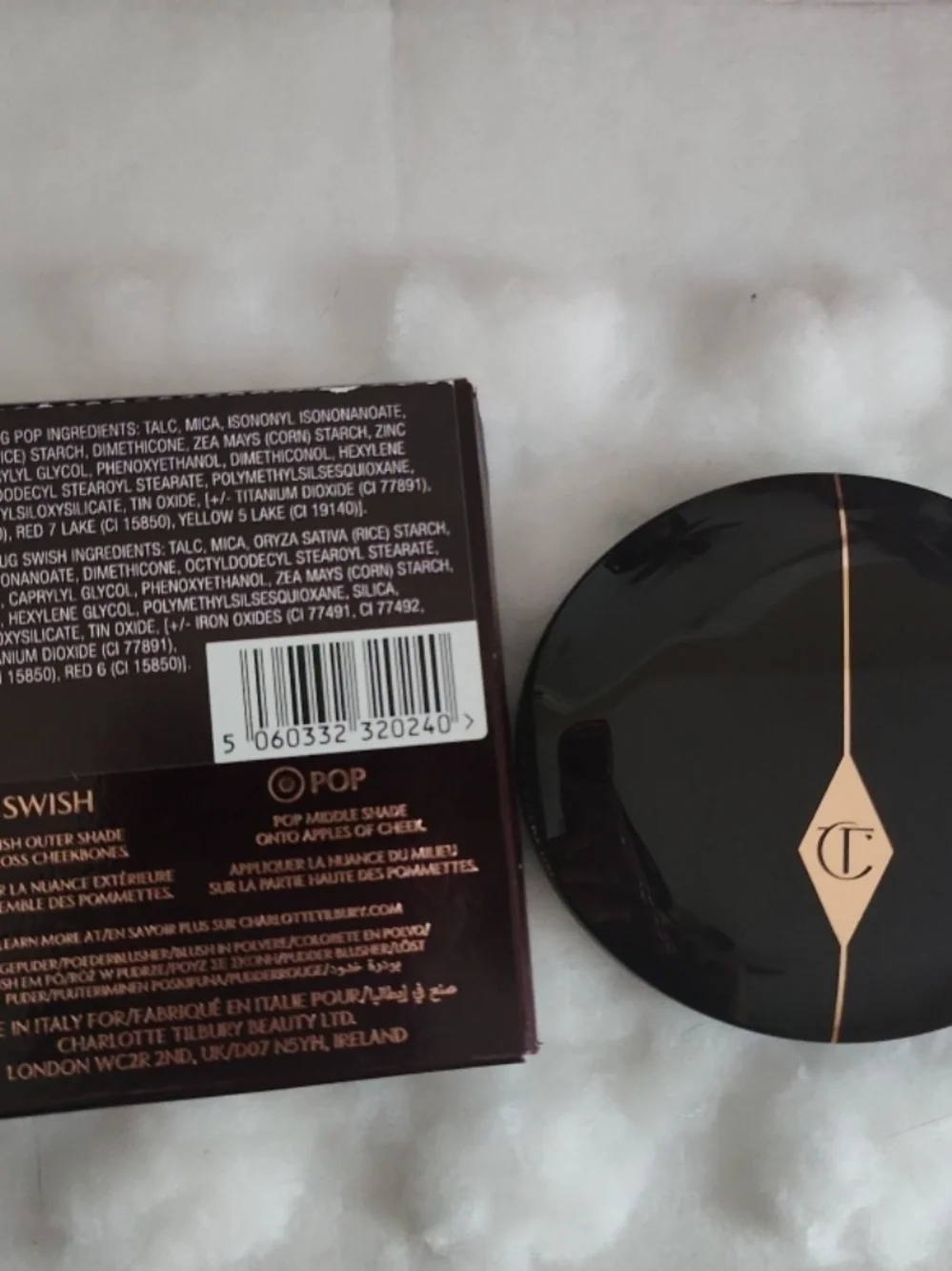 Charlotte Tilbury Swish & Pop Cheek Blusher — Pink Duo